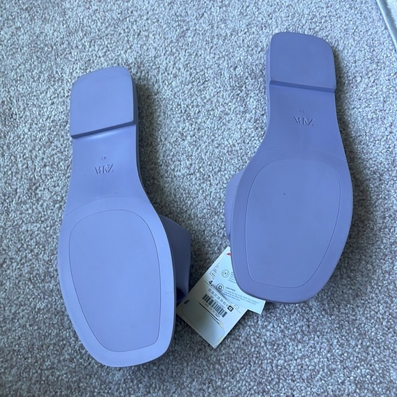 Lavender slides zara - Picture 3 of 3